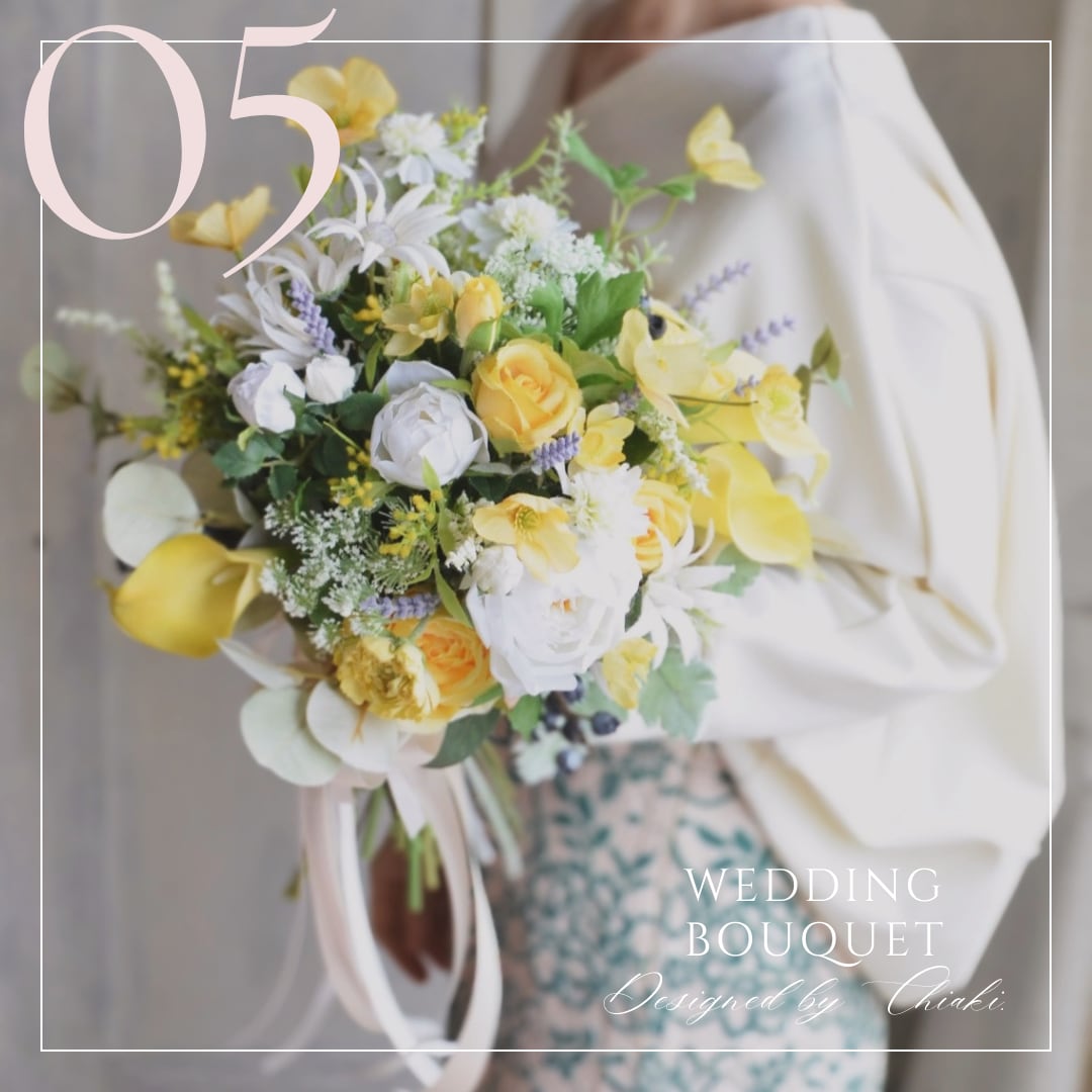 ブートニア付）オーダーメイドウェディングブーケ | noutje