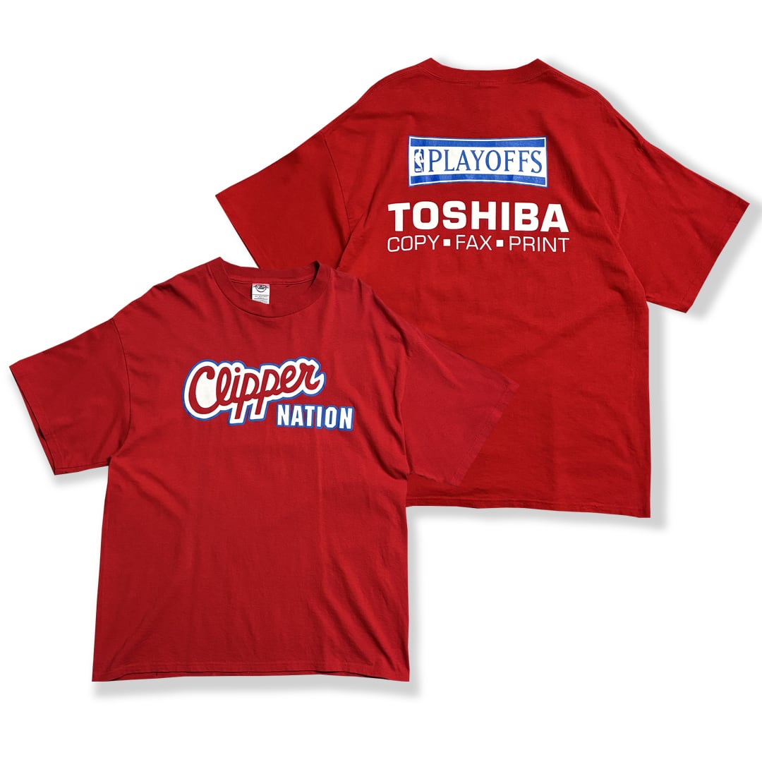 Los Angeles Clippers Printed T-shirt. DELTA