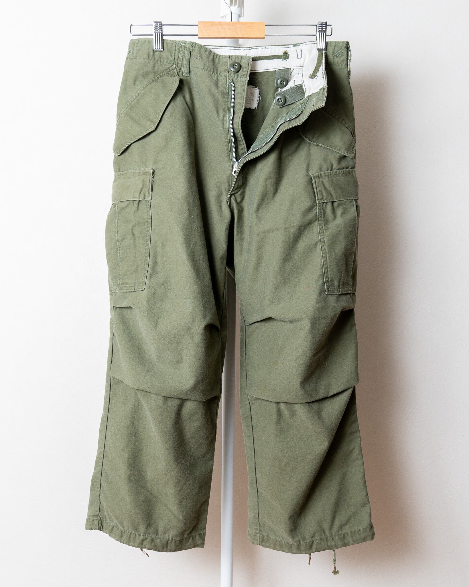 S-S】U.S.Army M-65 Field Trousers Aluminum Zipper 