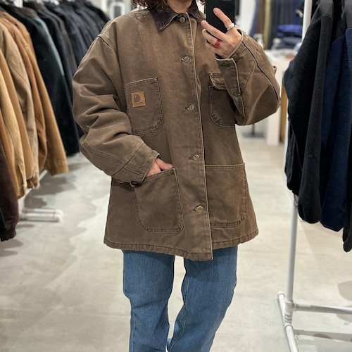 USA製 Carhartt used michigan chore coatSIZE:L