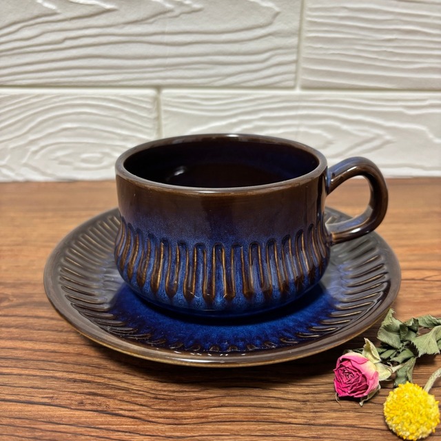 【Vintage 】Gefle/Kosmos(コスモス) 1 カップ＆ソーサー