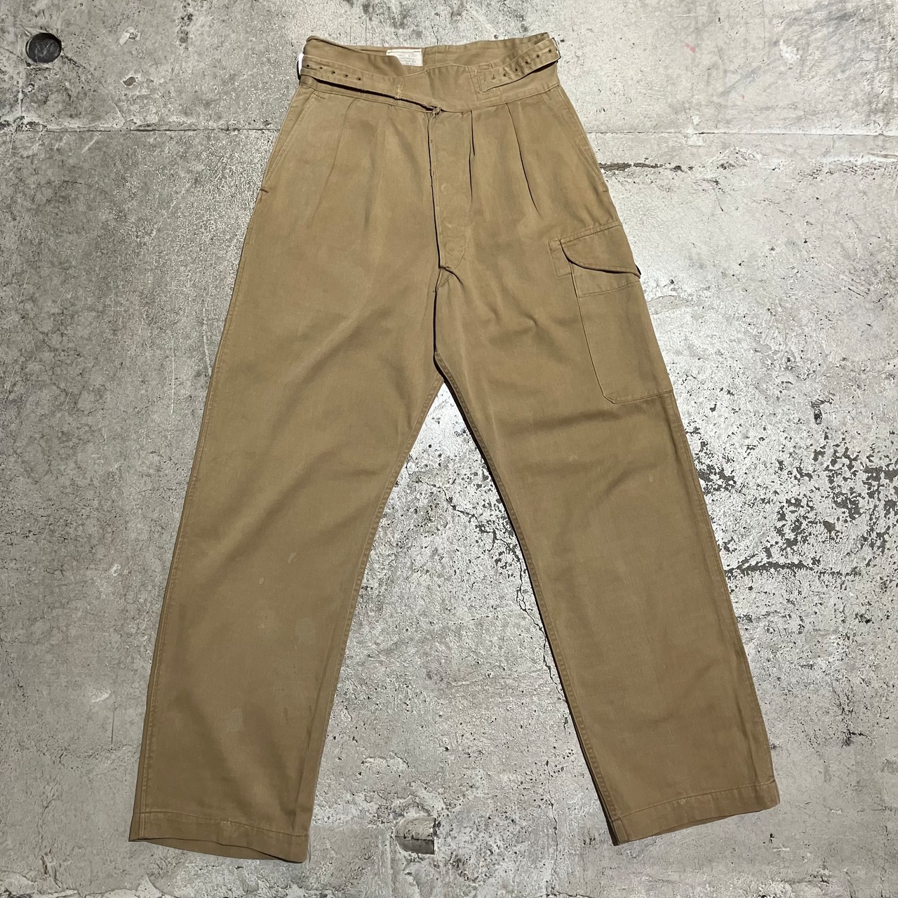 BRITISH ARMY イギリス軍 1950 パターン グルカ パンツ | ヤマダウェブコム