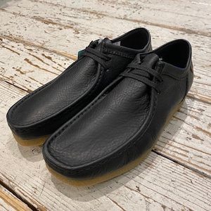 Clarks Wallabee low - Leather Black