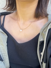 エナメルボールピアス