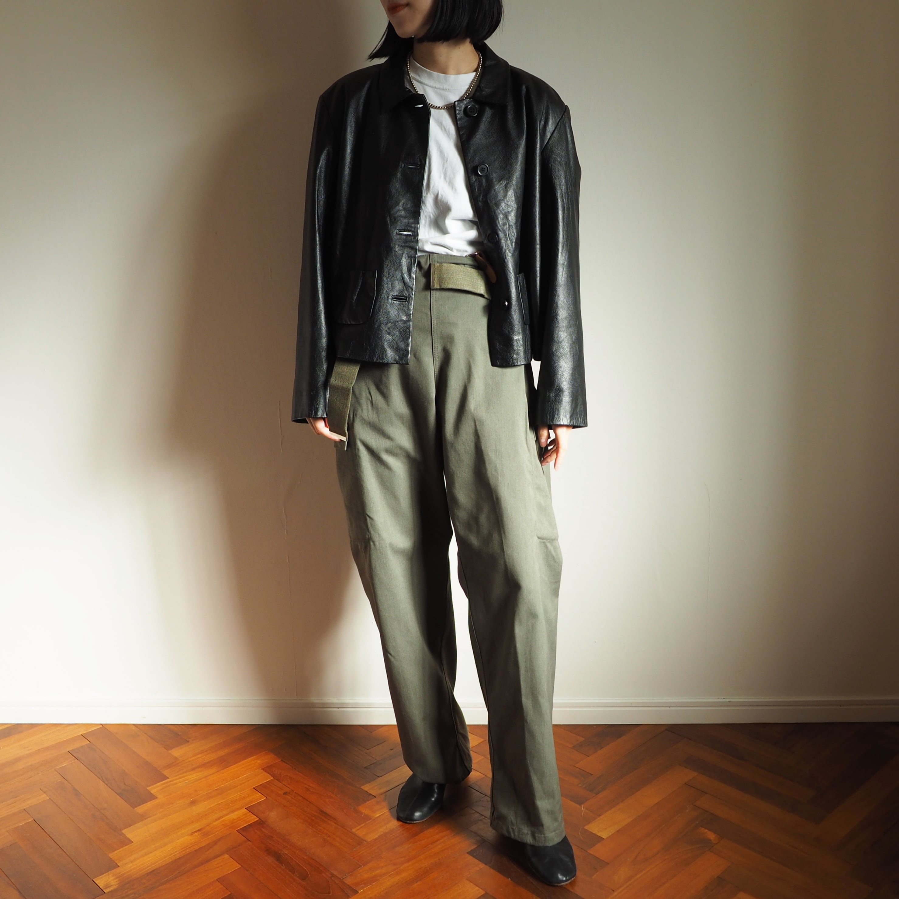 90s harve benard Leather Jacket | nanika