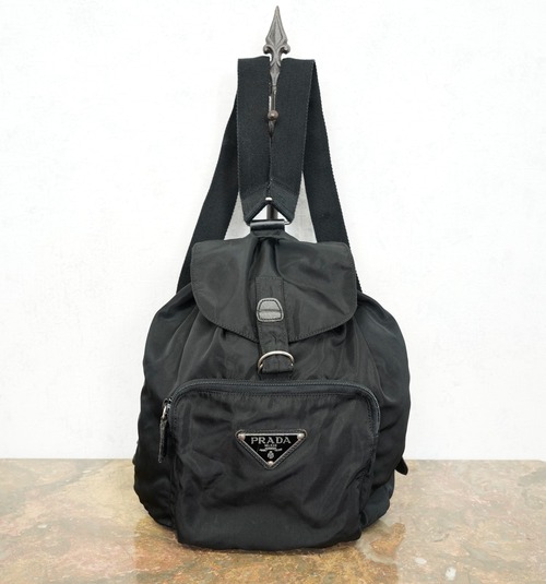 .PRADA LOGO NYLON RUCK SUCK MADE IN ITALY/プラダロゴナイロンリュックサック　2000000069036