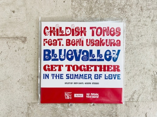 CHILDISH TONES x BLUEVALLEY 『SUMMER TOGETHER EP』(7インチ）