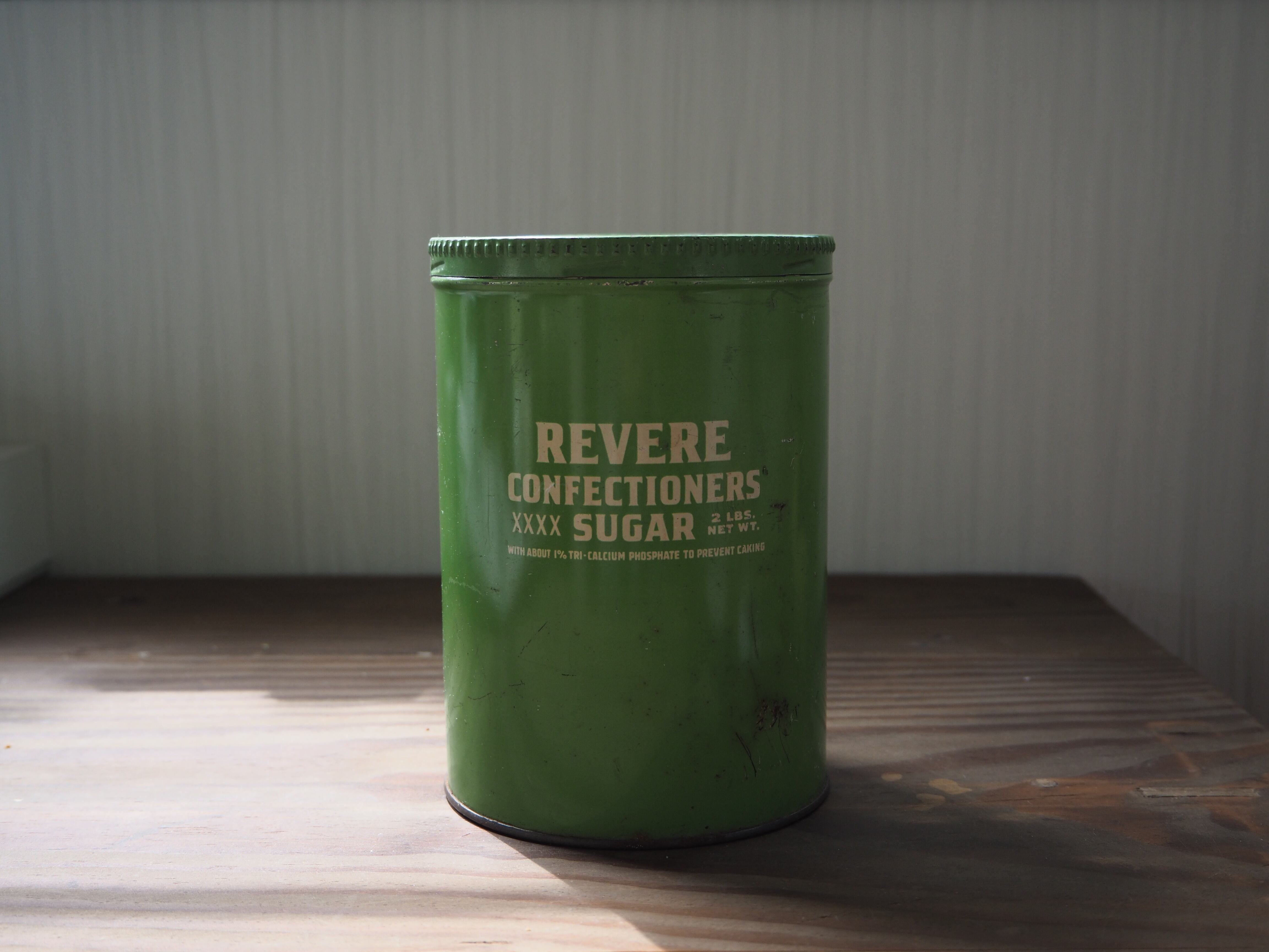 USA Vintage Sugar Tin