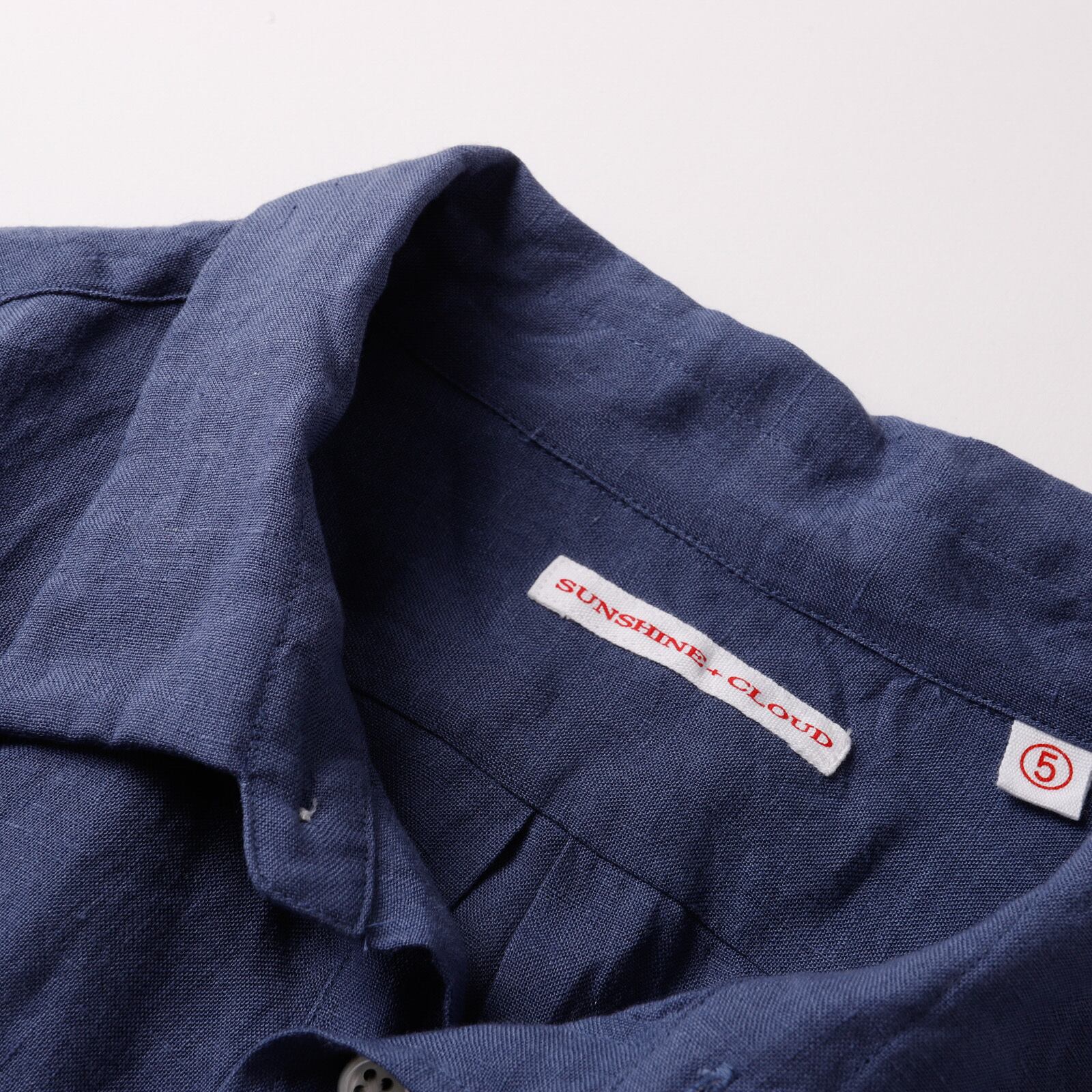 SUNSHINE＆CLOUDリネン半袖シャツ 新品】SUNSHINE＋CLOUD MINTENS限定品 special linen S/S shirt