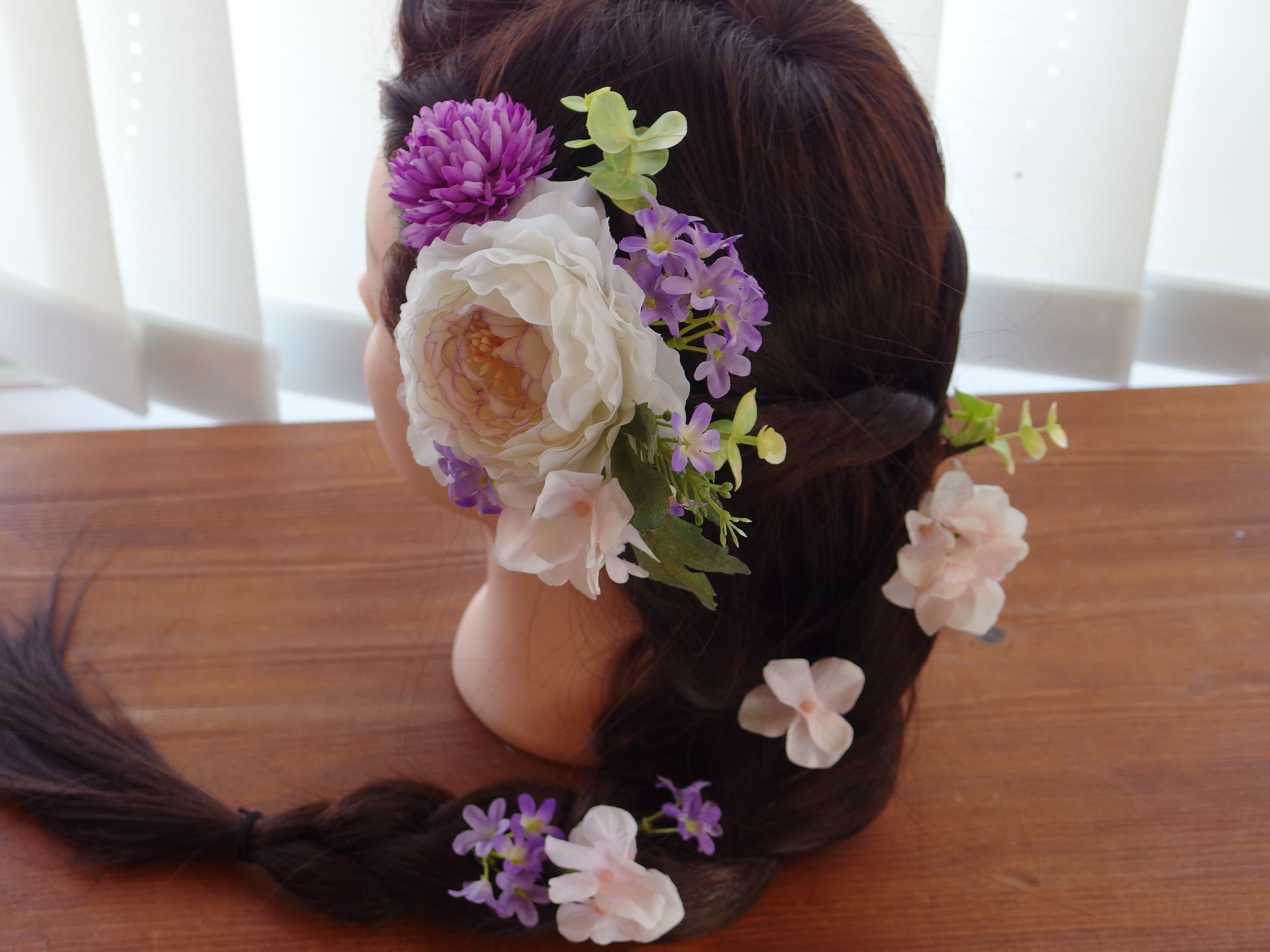 髪飾り♡和・洋どちらにも！　春を運ぶラナンキュラスのヘッドドレス | Flower Shop花野果-かのか- powered by BASE