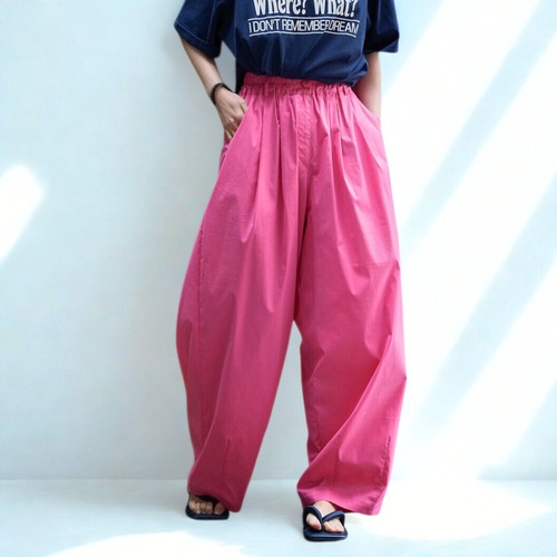 Whispering Ease Pants_PINK  I25152