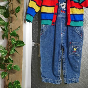 Old “Baby Mickey” denim overalls