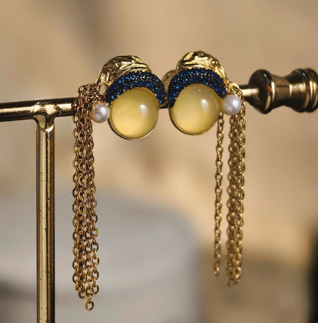 【合計5999円以上ご購入で注文可能】Girl with a Pearl Earring　piercing　真珠の耳飾りの少女のピアス