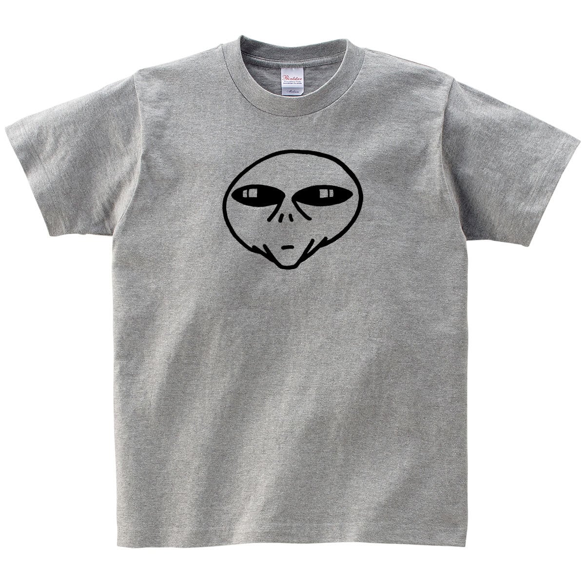 手描きデザインによる宇宙人Tシャツ os08 プリント ティーシャツ