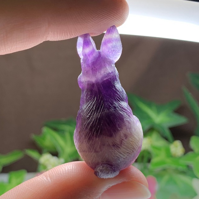 2.フローライトうさぎ・インテリア