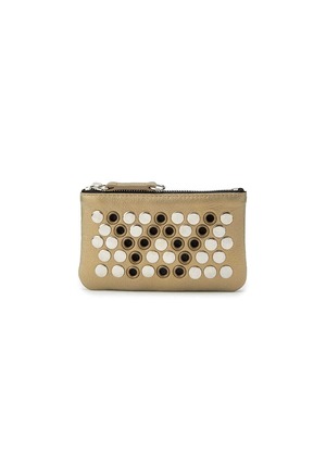 [OPEN YY] YY PUNCH STUD CHAIN WALLET, ANTIQUE GOLD 正規品 韓国ブランド 韓国通販 韓国代行 韓国ファッション オープン ワイワイ 日本 店舗
