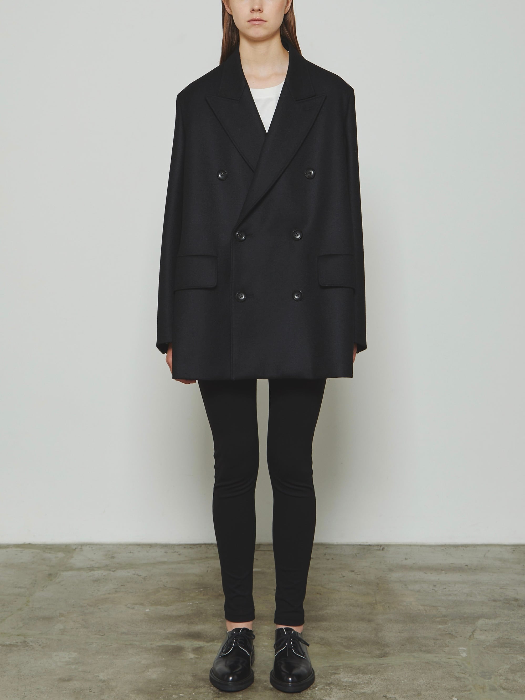 THE RERACS / THE DOUBLE PEAKED JUST FIT JACKET | LA VILLA ROUGE