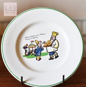 Simple Simon Met A Pieman Sydney British Anchor 7" 子供用プレート【s0019】