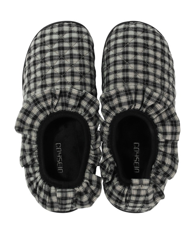 [COYSEIO] COYSEIO X SUBU FLUFF CHECK PADDING SHOES CHECK 正規品 韓国ブランド 韓国通販 韓国代行 韓国ファッション コイセイオ 日本 店舗
