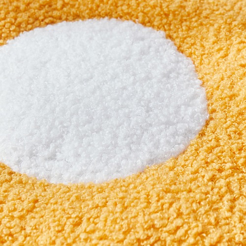 スツール ロータイプ 高さ22cm ８色展開  花型 イエロー 濃いピンク ソファスツール 椅子 ファッションソファスツール コーヒーテーブル ホーム 小さなスツール ロースツール 木製 ラムスキン