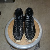 00s VANS SK8-HI レザー US8.5