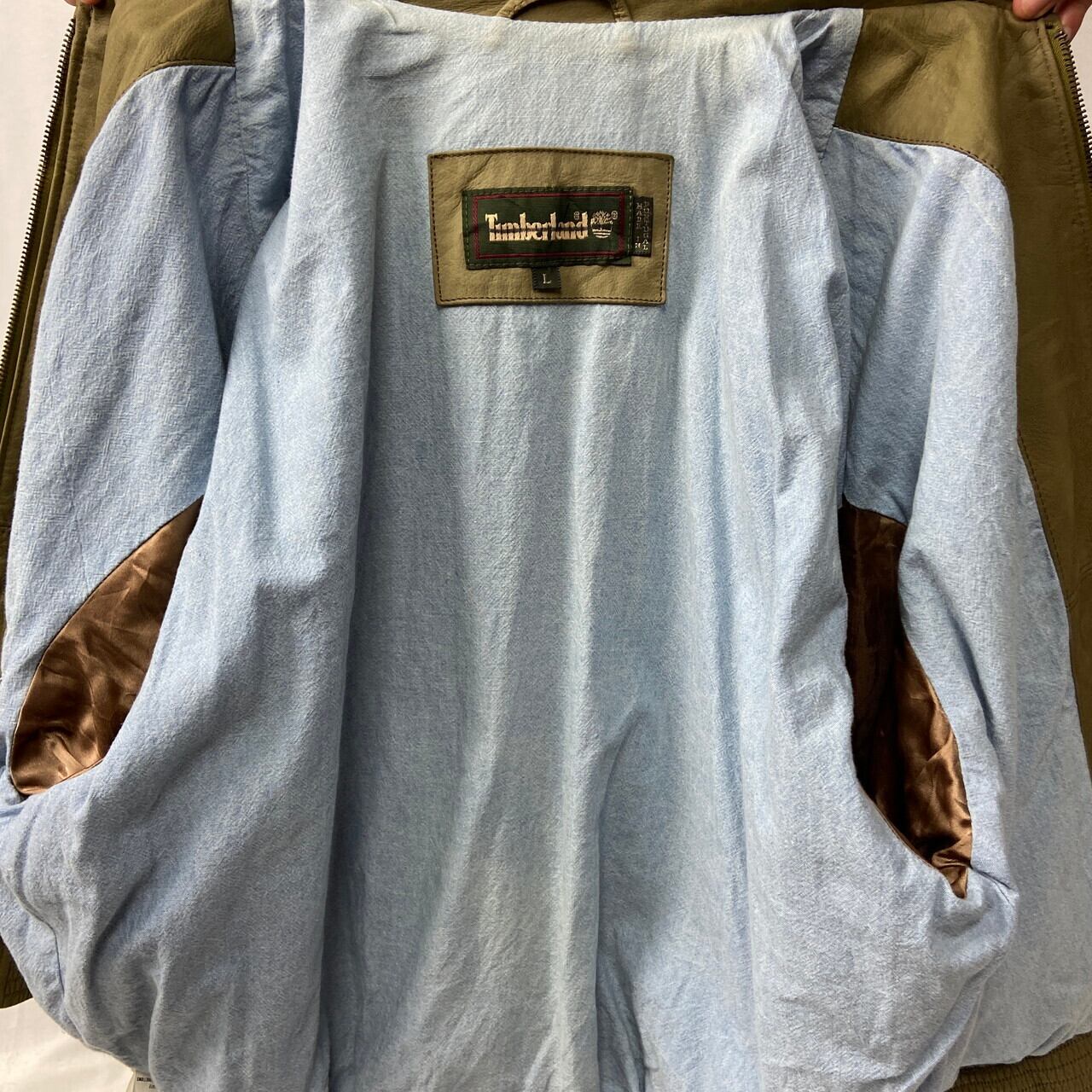 90年代 Timberland ティンバーランド ヌバックレザーブルゾン スポーツ