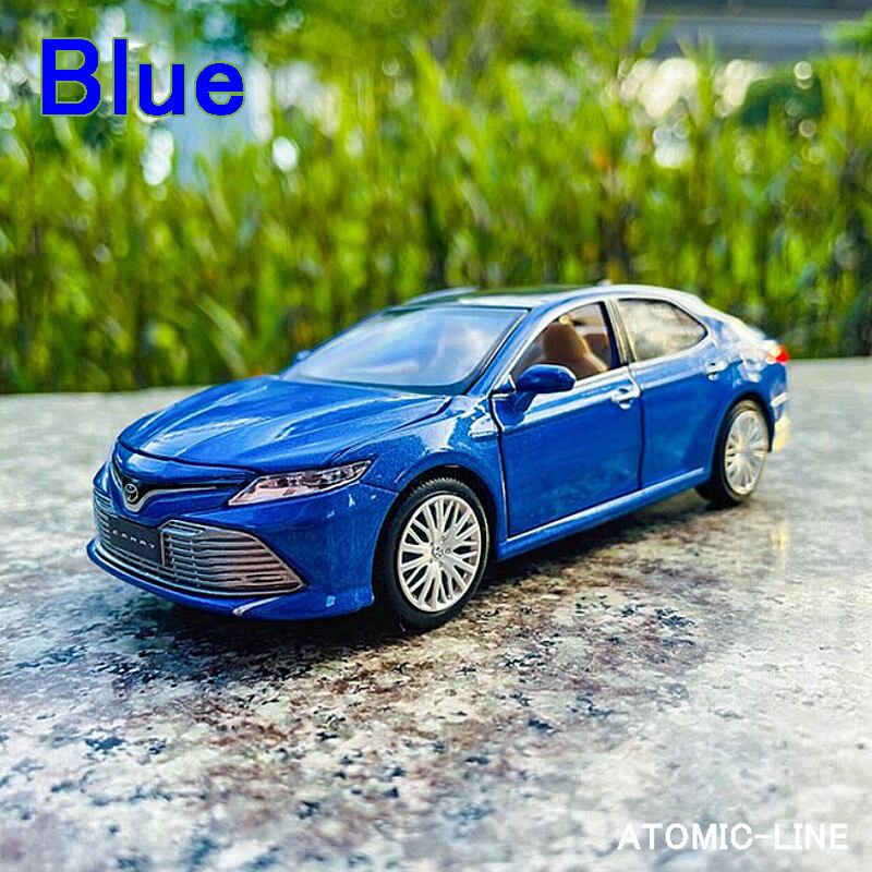 TOYOTA カムリ CAMRY 1/32 ミニカー 全4色 ライト点灯 合金モデル 模型