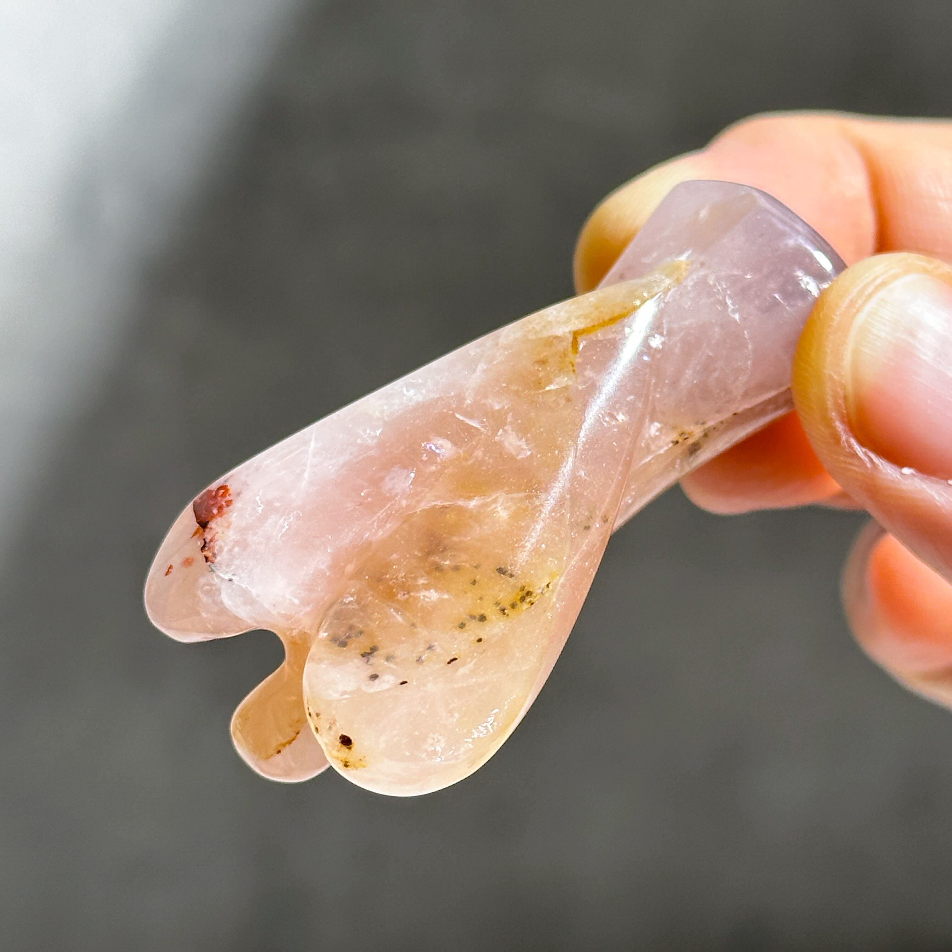 ゴールデンヒーラー×ローズクォーツ ミディアムエンジェル 02