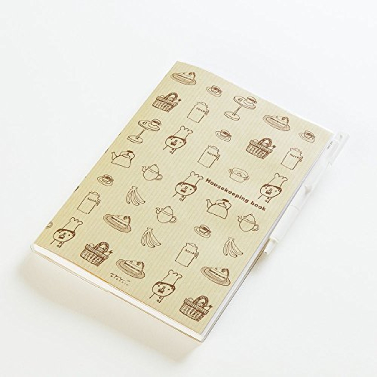 DESIGNPHIL ミドリ(MIDORI) 家計簿 A5月間+週間 コックさん柄 12266006