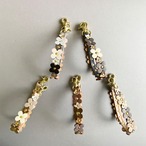 フルールライン レザーハンドストラップ(金具色ゴールドタイプ)