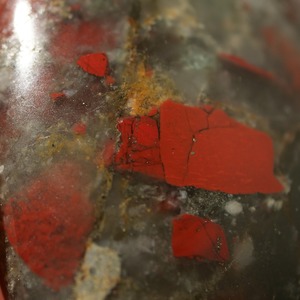 アフリカン ブラッドストーン セフトナイト / ハート