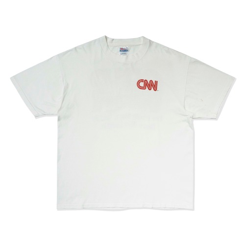 CNN COLD WAR print Hanes Beefy body  Tee