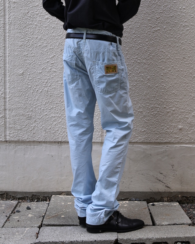 【DOLCE&GABBANA】coloring slim fit trousers