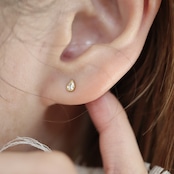 【極小】stainless mini cubic pierce SP396