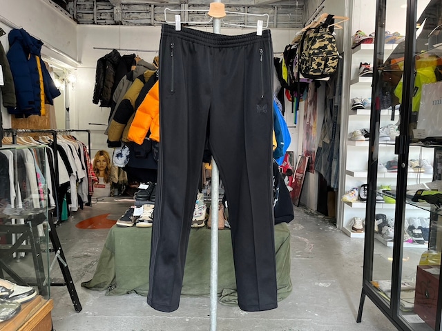 NEEDLES × STUDIOUS NARROW TRTACK PANT BLACK MEDIUM 33438