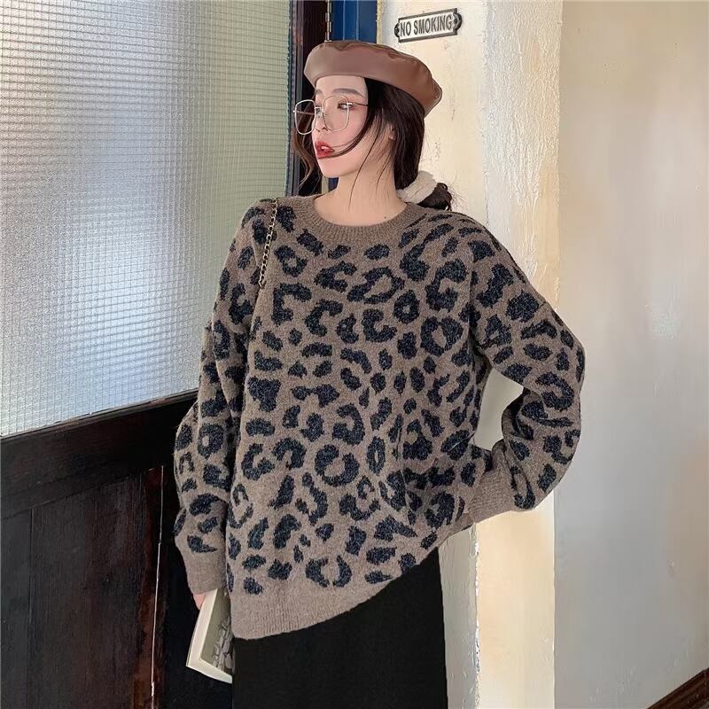 アニマル柄ニット　AJ11009-2627