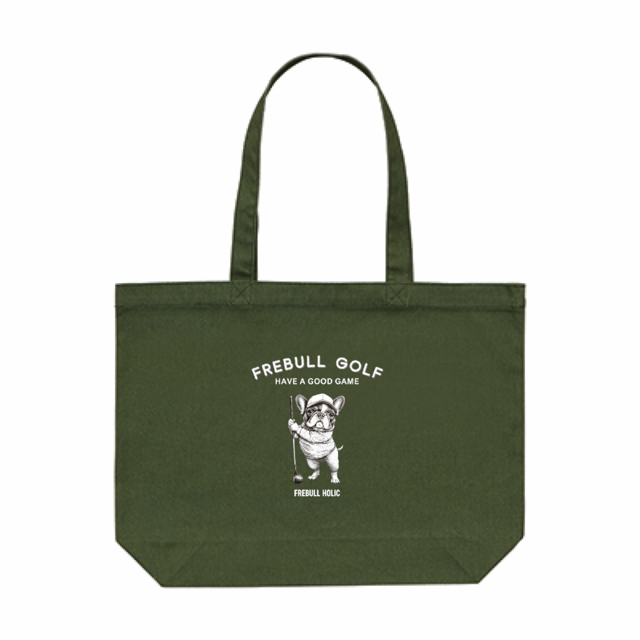 FREBULL GOLF キャンバストート オリーブ P00507