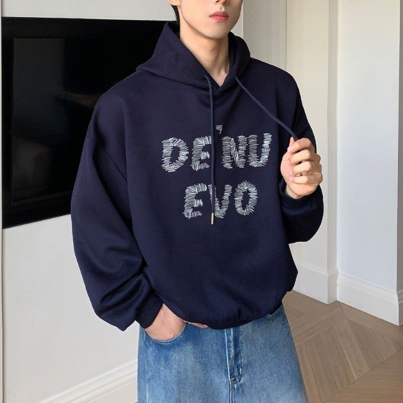 フード付きロゴパーカー C10428