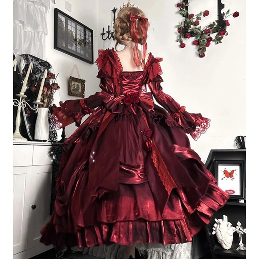 ゴスロリドレス ワンピース ゴスロリ通販 With U ゴスロリドレス パーティドレス ワンピース