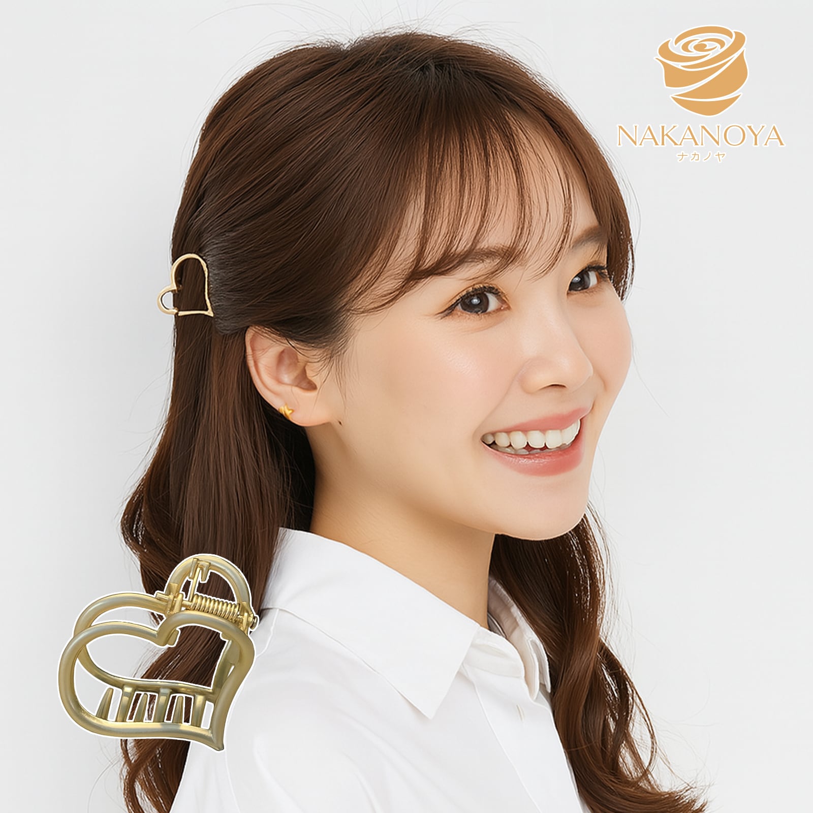 no.110 新作✩.*˚ナチュラルトーンのゴージャスヘアクリップ✩.*˚ 人気の5つ❣️少量ですが再入荷しました✓