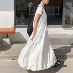 ノースリーブ バルーン ワンピース 3412523