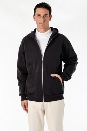 14oz. Heavy Fleece Zip Up Hooded Sweatshirt   Style HF10