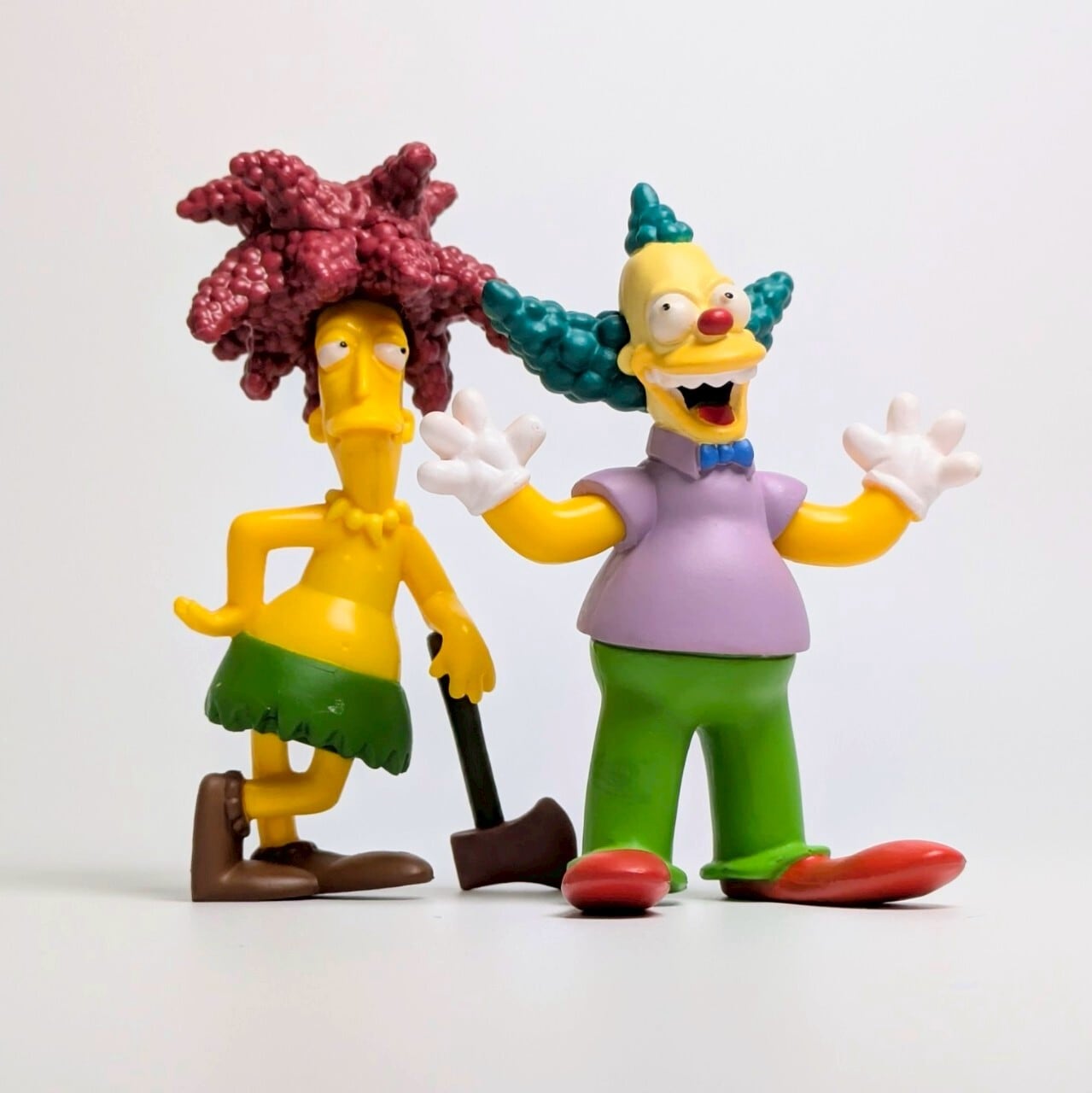 ☆VINTAGE 2005年製!☆【 The Simpsons(ザ シンプソンズ) 】PVCフィギュア Series2 10Pセット 〚アメリカン雑貨 アメトイ〛