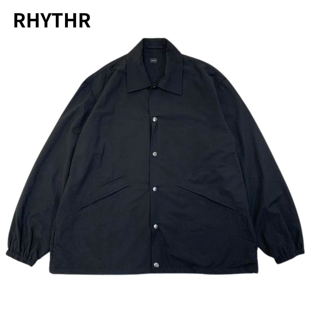 完売 26SS RHYTHR リズム SUMMER WOOL MIX COACH JACKET サマーウール