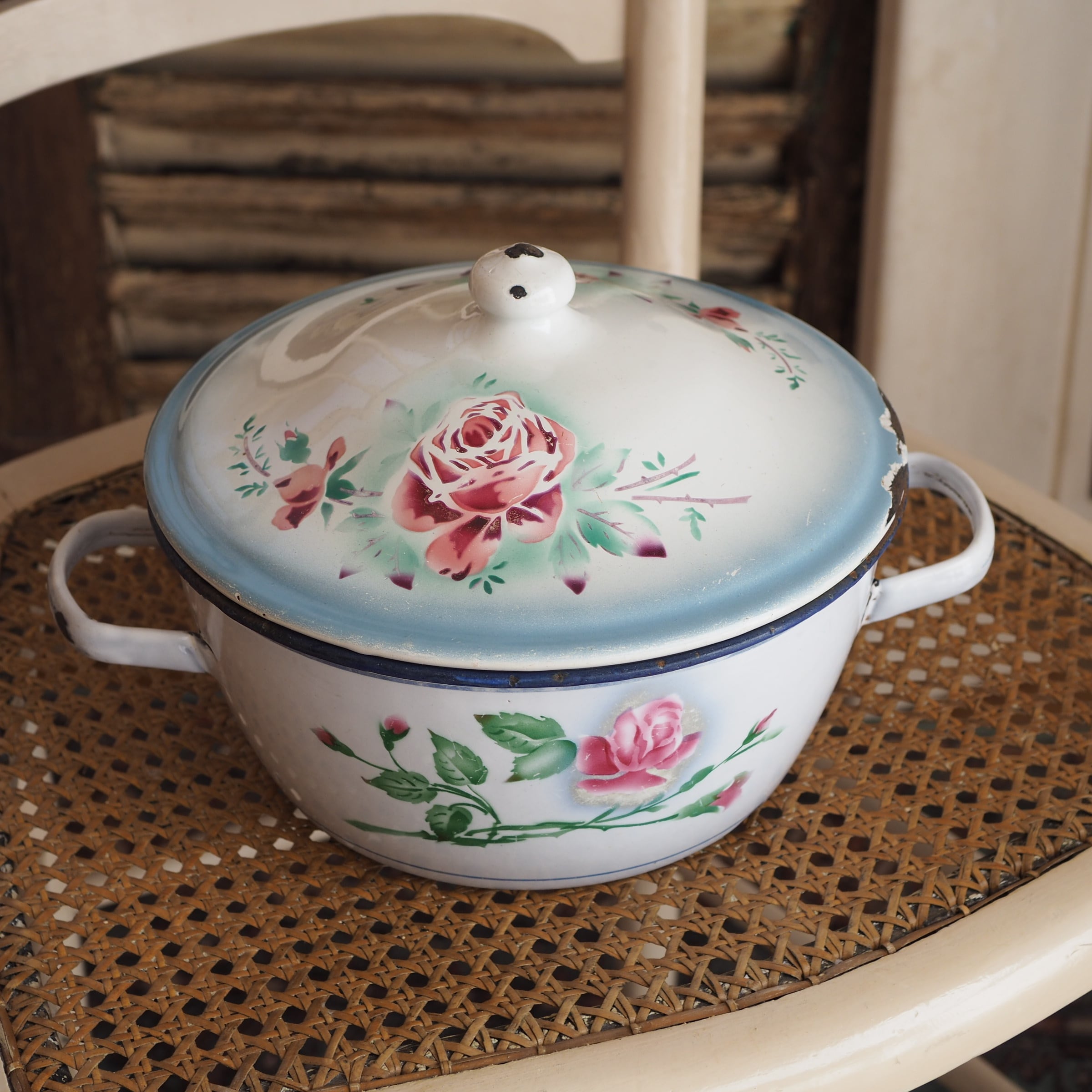 Japy社 ホーロー製カセロール 1920-30年頃