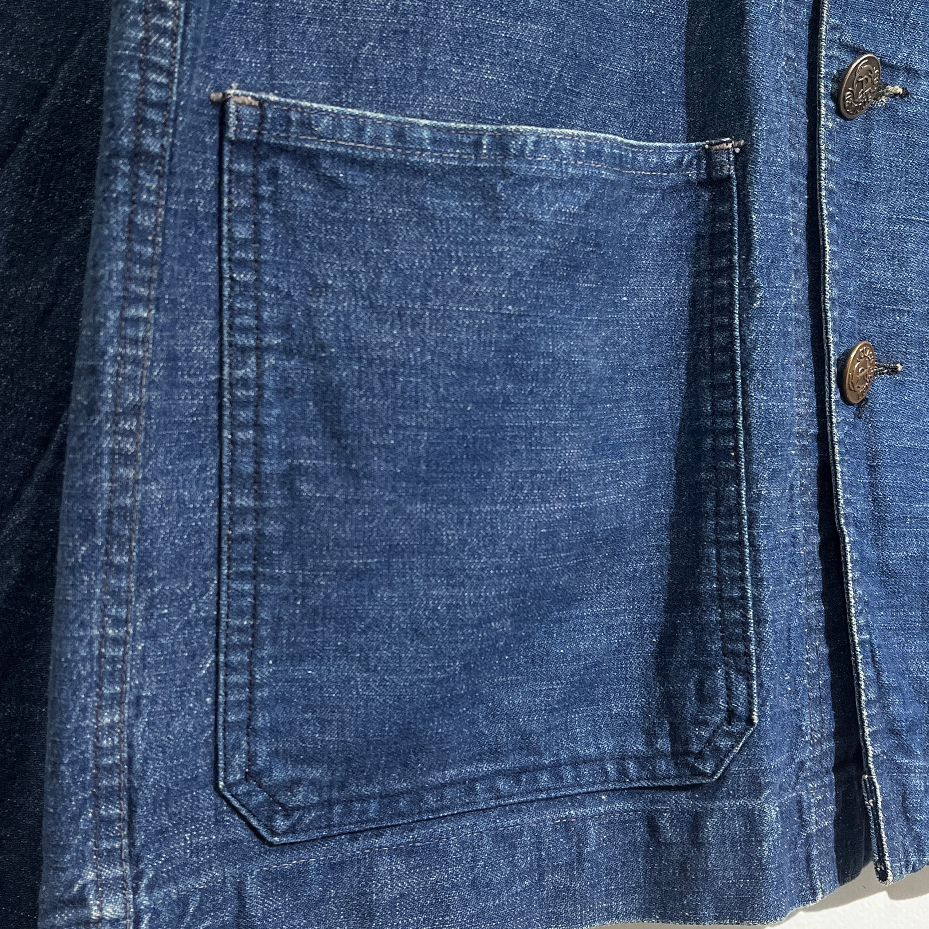 パンツ printed Sweatpants -Bambi 30s USCG Denim Shawl Collar Coverall 30年代 アメリカ海軍コースト