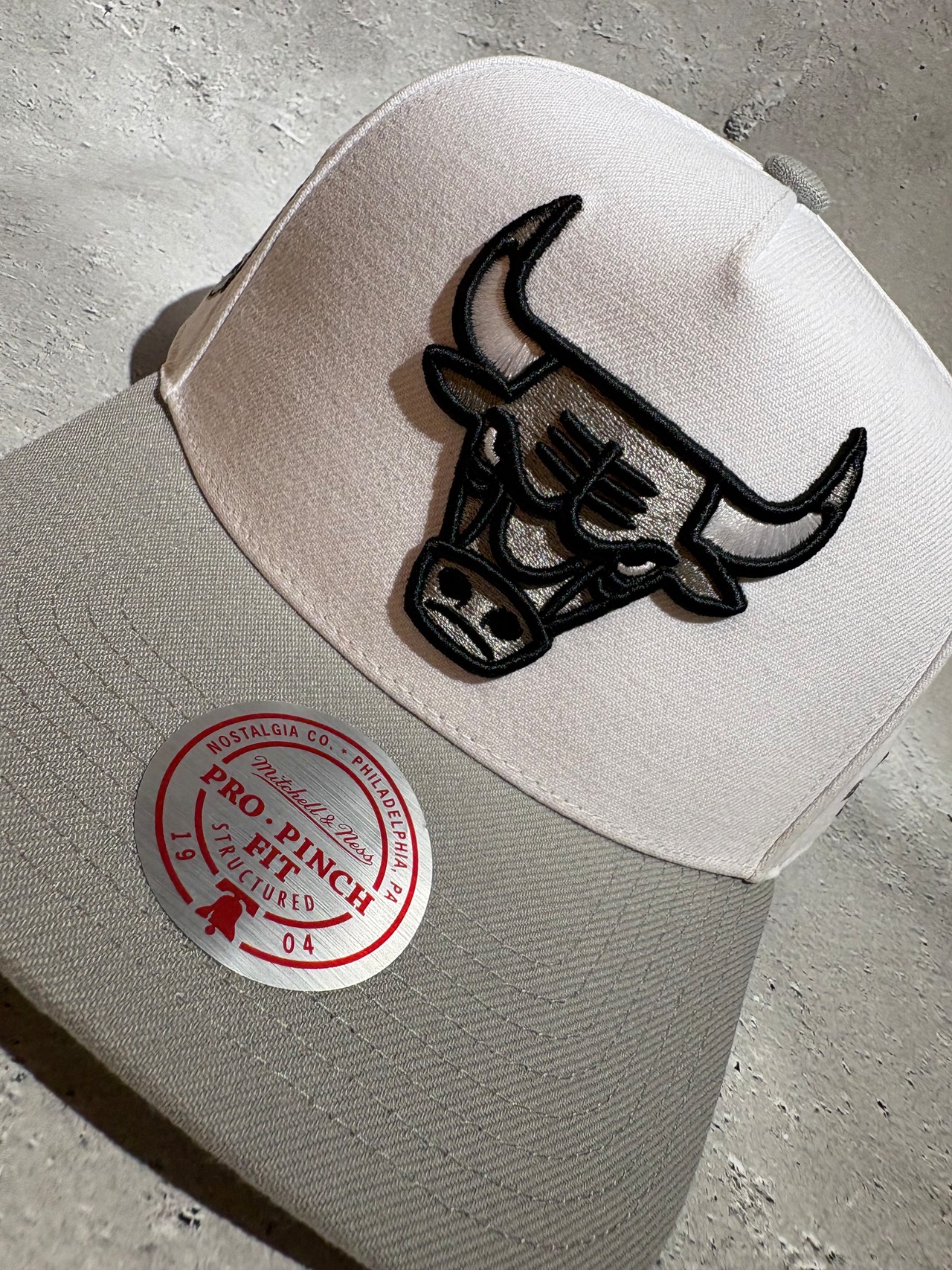 Mitchell＆Ness/ミッチェルアンドネス NBA シカゴ・ブルズ キャップ ブラック