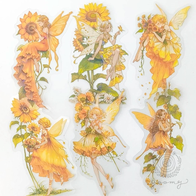 イラストシール Flower Fairy 5 <S1399>