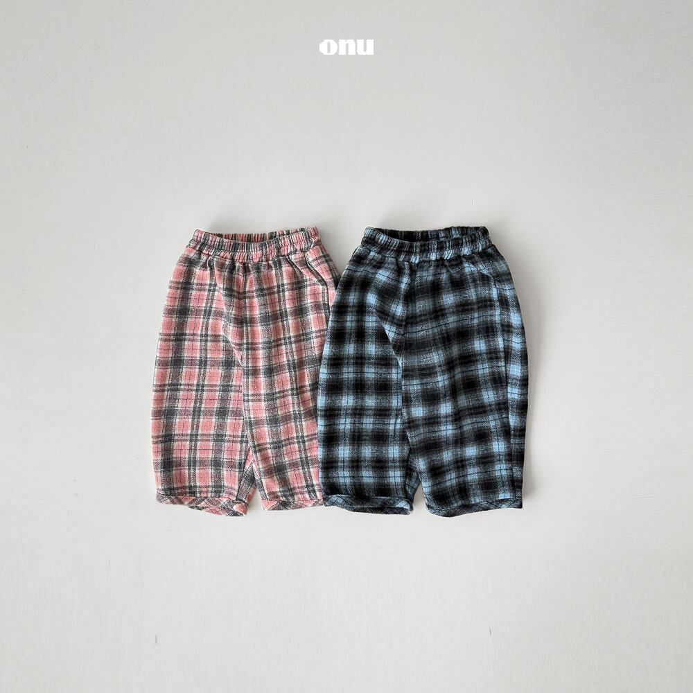 【予約】Check Fleece Pants