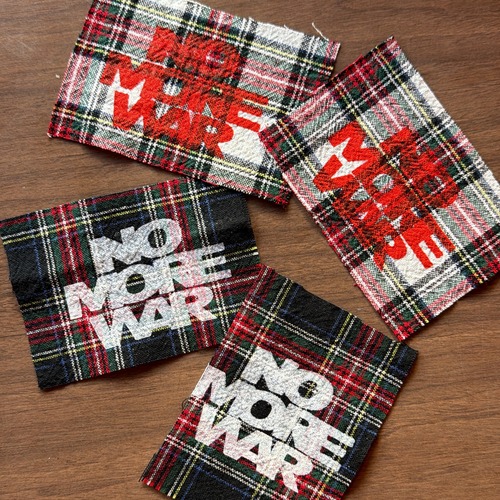 NO MORE WARワッペン